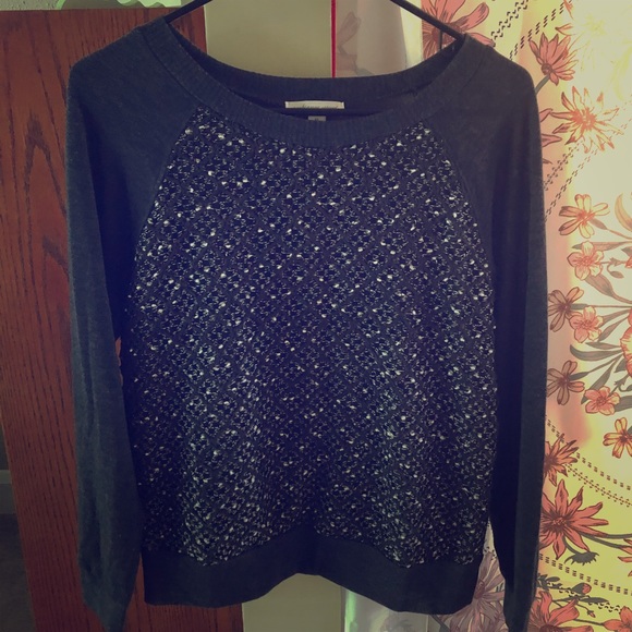 Grey Patterned Sweater - Picture 1 of 4